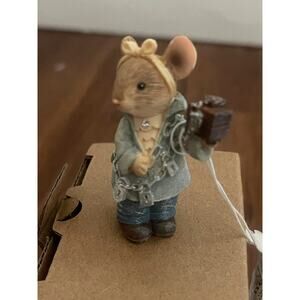 2024 A Christmouse Carol JACOB MARLEY Mouse MINI 2" FIGURE -Tails with Heart